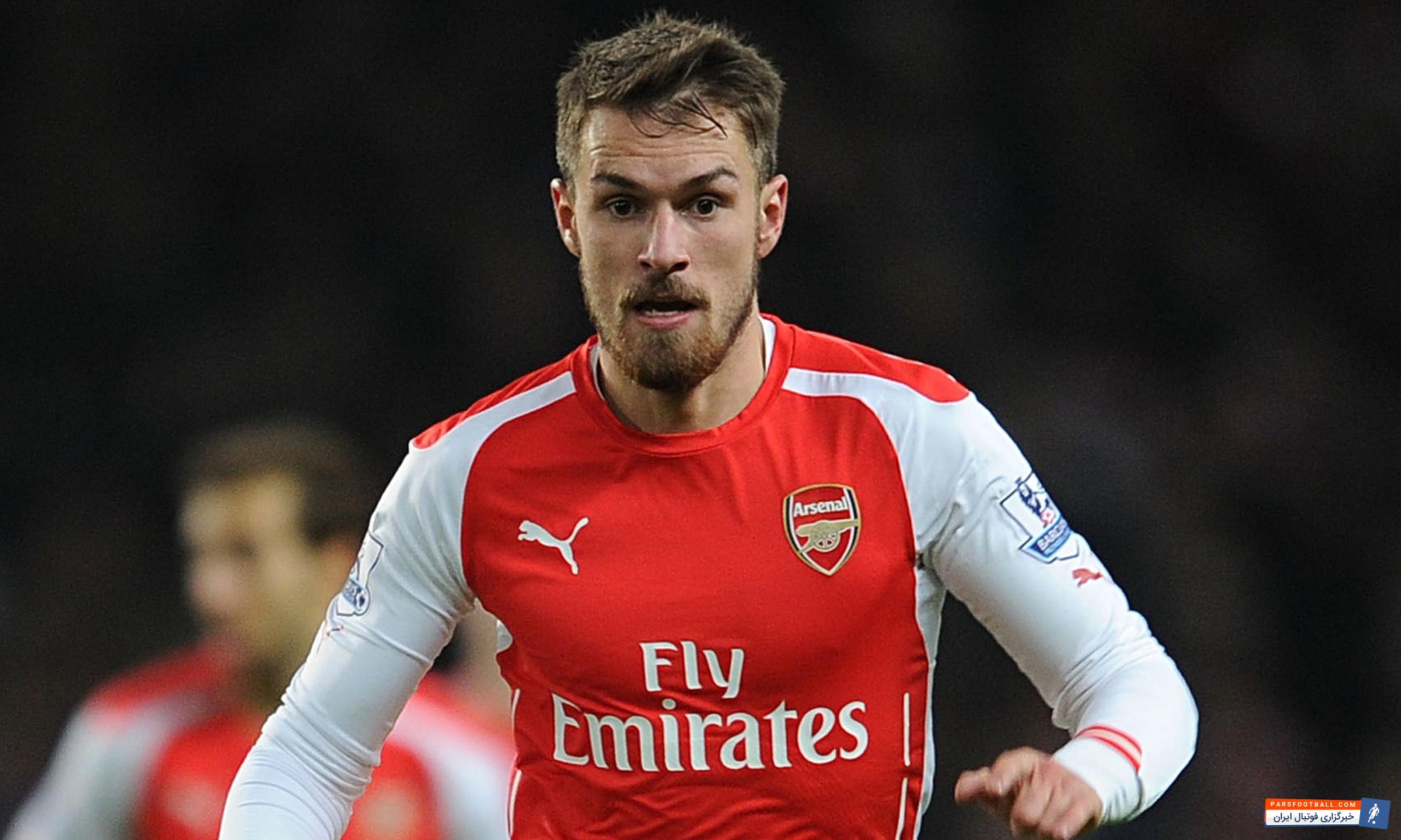 گل ها و مهارت های آرون رمزی هافبک تیم فوتبال آرسنال رد فصل 2017/2018