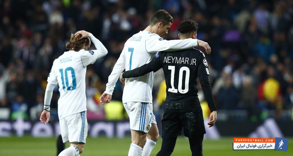 نیماردر جریان دیدار پی اس جی و رئال مادرید در لیگ قهرمانان اروپا بازی درخشانی انجام نداد