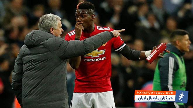 پوگبا ستاره تیم فوتبال منچستریونایتد این تیم را در صورت ماندن مورینیو تهدید به جدایی کرد