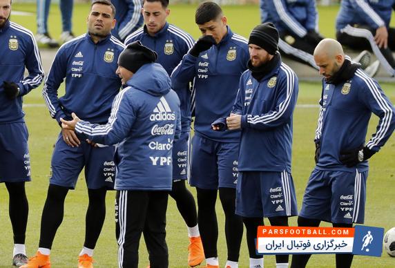 خورخه سامپائولی سرمربی تیم ملی آرژانتین و مسی