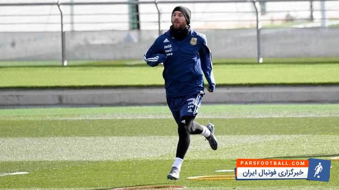 لیونل مسی فوق ستاره تیم ملی آرژانتین