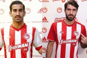 احسان حاج‌صفی در دیدار ممقابل پاناتینایکوس به‌عنوان مدافع چپ در ترکیب المپیاکوس حضور دارد