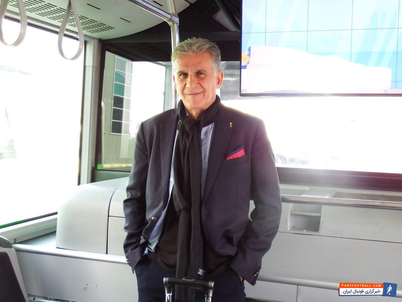 تیم ملی - کی‌ روش - کارلوس کی روش - علی جوادی - پرسپولیس