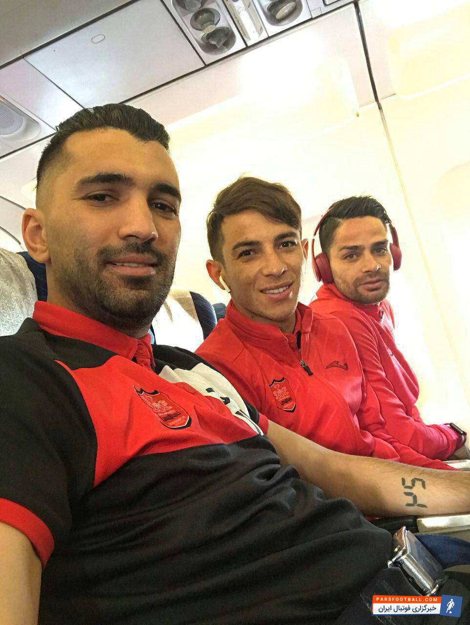 اعضای تیم پرسپولیس برای دیدار با تیم نسف قارشی ازبکستان حدود 2 ساعت پیش تهران را ترک کردند.محسن مسلمان با انتشار عکسی در کنار احمدزاده و کامیابی نیا خبر از سفر به ازبکستان برای دیدار با تیم نسف قارشی داد.