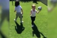 سرخیو راموس و گزارشگری هیجان انگیز از گلزنی فرزندانش!