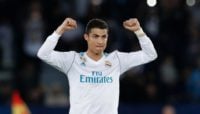 رونالدو ستاره پرتغالی رئال مادرید در تمرینات تیمش پاس گل تماشایی را ارسال کرد