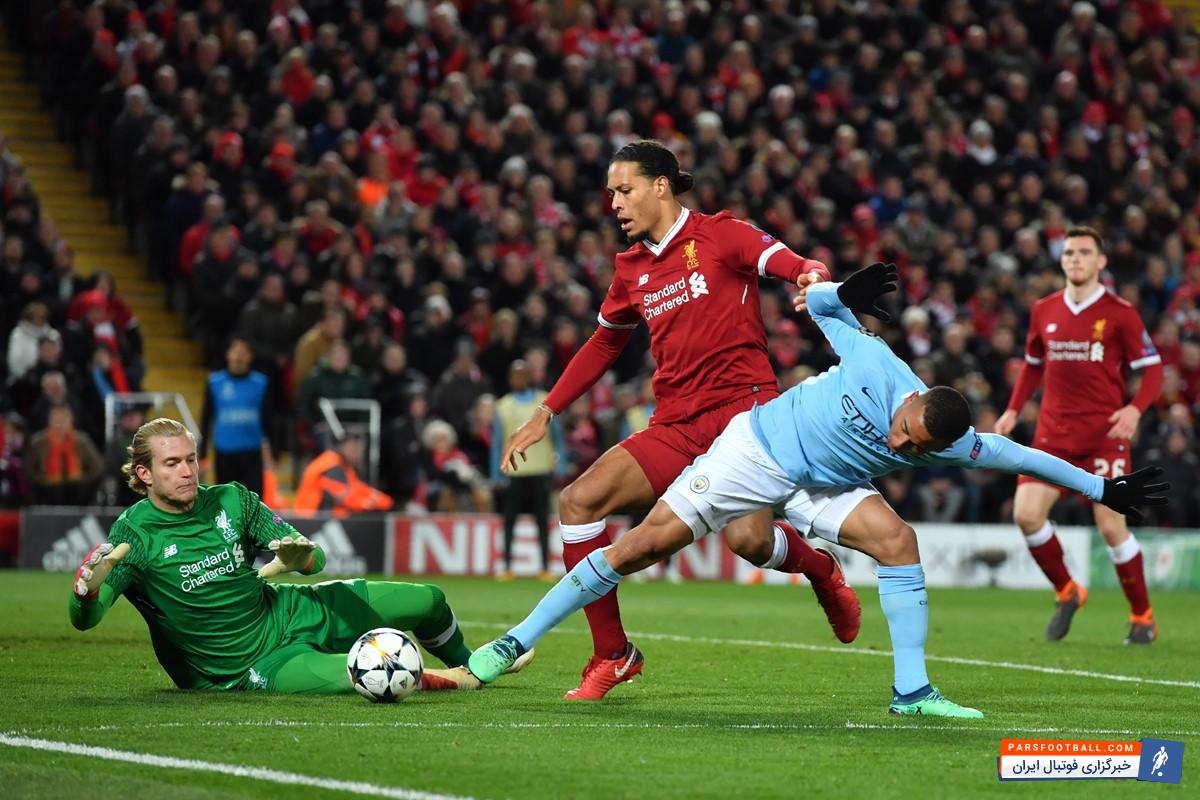 منچسترسیتی و ثبت آمار صفر شوت برابر لیورپول