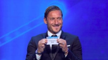 توتی ؛ واکنش های فرانچسکو توتی بعد از هر گل تیم فوتبال رم به بارسلونا