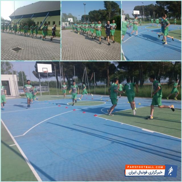 اولین تمرین ریکاوری تیم ملی فوتسال جوانان در تریست ایتالیا زیر نظر کادر فنی از ساعت۱۹ به وقت تهران برگزار شد. تیم فوتسال جوانان ایران در تورنمنت بین المللی ایتالیا با تیم های فرانسه، ایتالیا و اسلونی به رقابت می پردازد. ملی پوشان فردا به مصاف تیم ملی فوتسال جوانان ایتالیا بروند.اولین تمرین ریکاوری تیم ملی فوتسال جوانان در تریست ایتالیا زیر نظر کادر فنی از ساعت۱۹ به وقت تهران برگزار شد. تیم فوتسال جوانان ایران در تورنمنت بین المللی ایتالیا با تیم های فرانسه، ایتالیا و اسلونی به رقابت می پردازد. ملی پوشان فردا به مصاف تیم ملی فوتسال جوانان ایتالیا بروند.