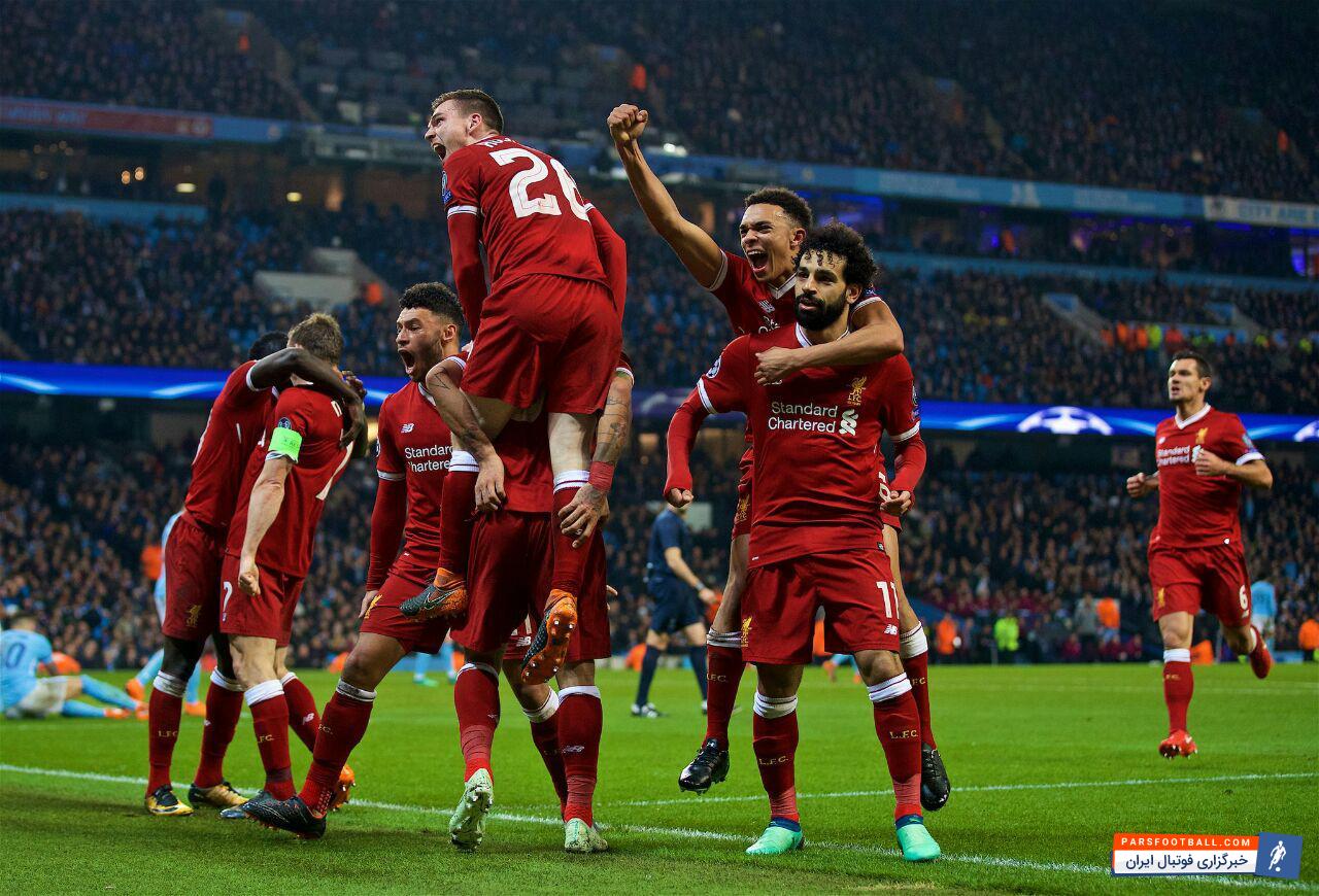 منچسترسیتی در دیدار برابر لیورپول شکست خورد و از لیگ قهرمانان اروپا حذف شد