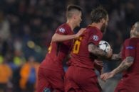 رم ؛ مدافعان تیم فوتبال رم به خوبی در بازی برابر بارسلونا لیونل مسی را مهار کردند