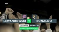 مقایسه لواندوفسکی و رونالدو