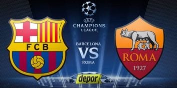 خلاصه بازی بارسلونا و آاس رم