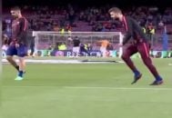 تفریح ستارگان بارسلونا قبل از بازی های مهم