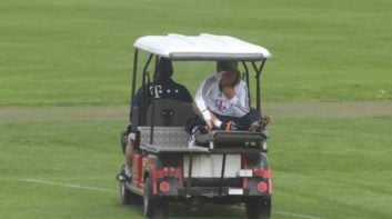 ویدال بازیکن کلیدی تیم فوتبال بایرن مونیخ در تمرینات تیمش دچار مصدومیت شد