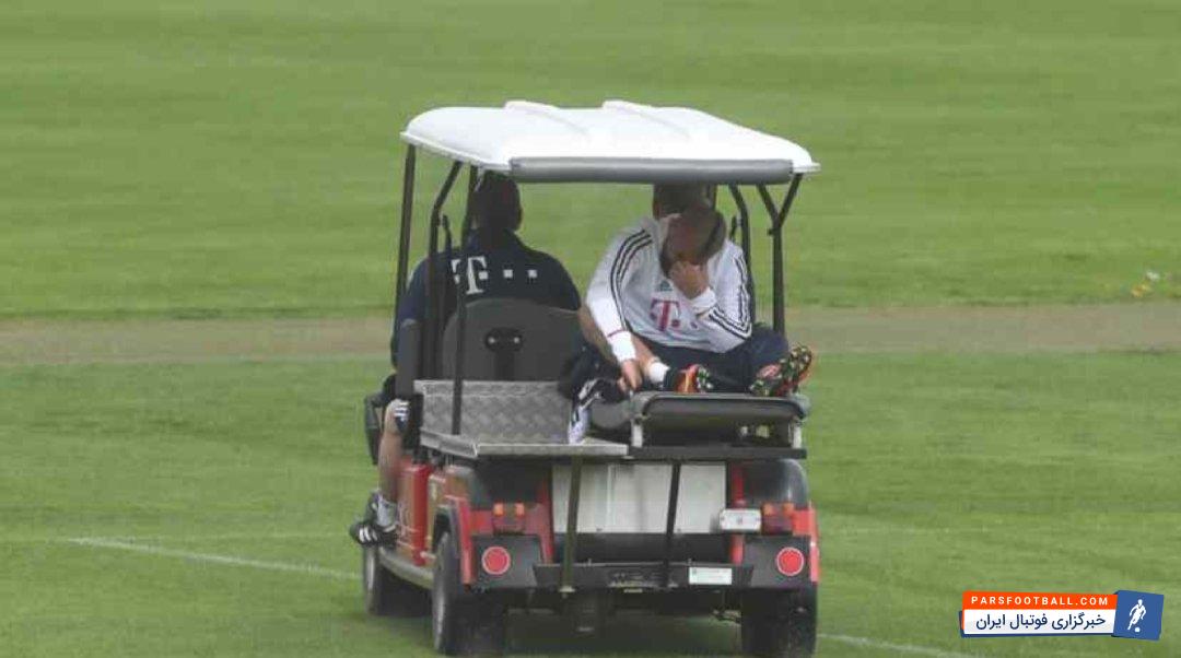 ویدال بازیکن کلیدی تیم فوتبال بایرن مونیخ در تمرینات تیمش دچار مصدومیت شد