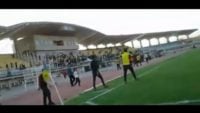 درگیری در ورزشگاه اروند خرمشهر در ليگ دسته دوم