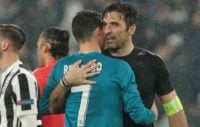 بوفون در انتهای دیدار برابر رئال مادرید به تمجید و تشویق رونالدو ستاره رقیبش پرداخت