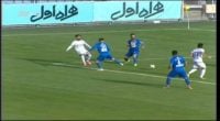 گل اول گسترش فولاد تبریز به استقلال