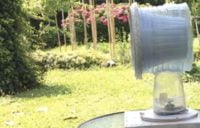 پنکه ای عجیب که با الاغ کا رمی کند