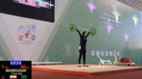 پارمیدا محمودیان اولین رکورد جهانی ایران در وزنه برداری بانوان را ثبت کرد