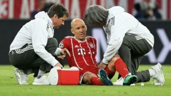 روبن بازیکن تیم فوتبال بایرن مونیخ به احتمال زیاد در دیدار برابر رئال مادرید غایب خواهد بود