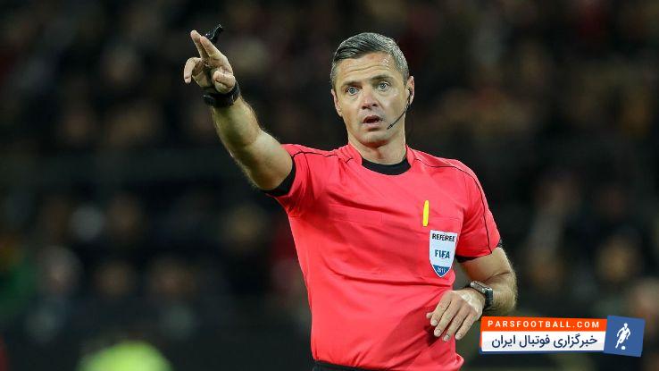 اسکومینا دیدار دو تیم فوتبال رم برابر لیورپول در لیگ قهرمانان اروپا را سوت خواهد زد