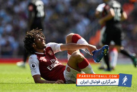 الننی هافبک تیم آرسنال به دلیل مصدومیت به درمان به بیش از سه هفته نیاز دارد