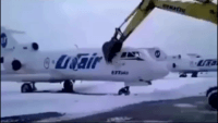 تخریب هواپیما