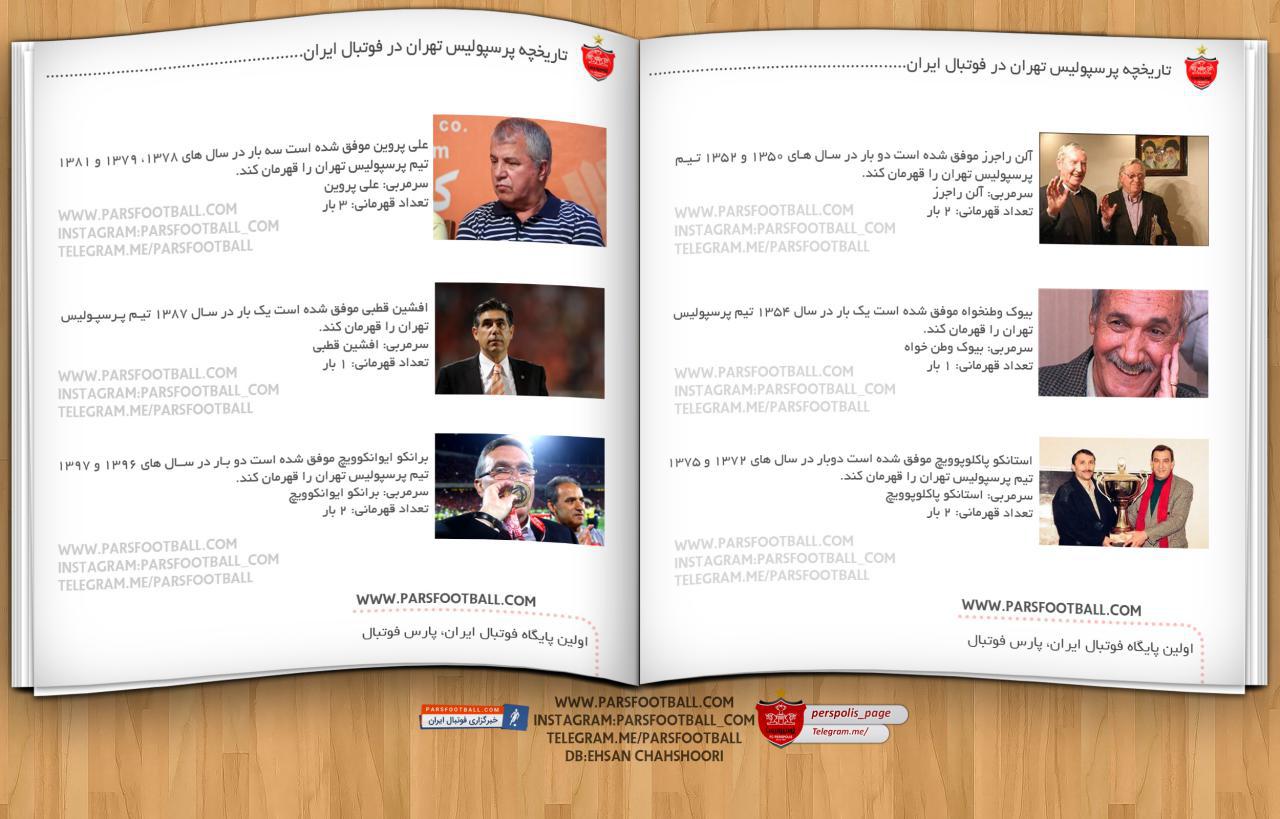 تاریخچه قهرمانی پرسپولیس