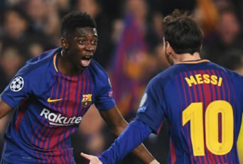 فرار عثمان دمبله از مصدومیت در دیدار برابر سوسیه داد