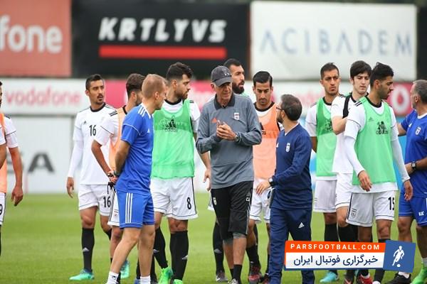 تیم ملی فوتبال ایران دومین جلسه تمرینی خود را در کمپ تیم بشیکتاش ترکیه برگزار کرد.