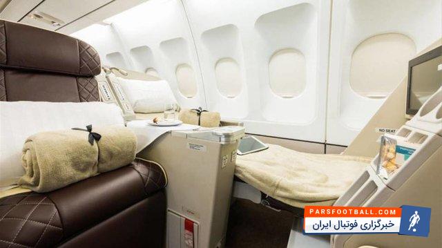 رونمایی از یکی از لوکس ترین هواپیماهای جهان برای پروازهای تیم ملی آرژانتین در جام جهانی ؛ فدراسیون فوتبال آرژانتین یکی از بهترین هواپیماهای جهان را برای پروازهای تیم ملی در جام جهانی برگزیده است.