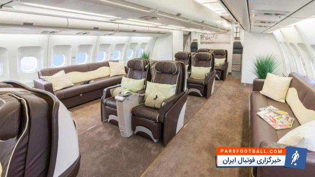 رونمایی از یکی از لوکس ترین هواپیماهای جهان برای پروازهای تیم ملی آرژانتین در جام جهانی ؛ فدراسیون فوتبال آرژانتین یکی از بهترین هواپیماهای جهان را برای پروازهای تیم ملی در جام جهانی برگزیده است.