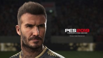 چهره ی دیوید بکام در pes 2019