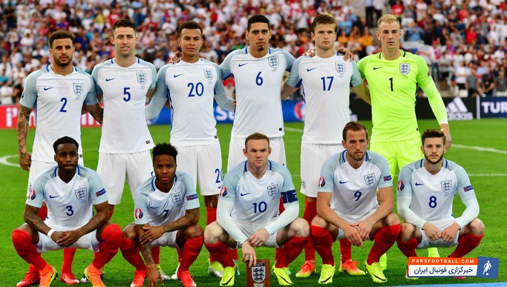 انگلیس ؛ تصویری از تیم منتخب غایبان تیم ملی فوتبال انگلیس در جام جهانی 2018