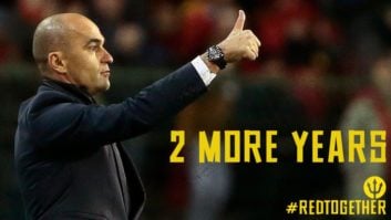 روبرتو مارتینز سرمربی اسپانیایی تا بعد از جام ملت های اروپا سرمربی تیم ملی بلژیک خواهد ماند قرارداد روبرتو مارتینز با تیم ملی بلژیک تمدید شد.