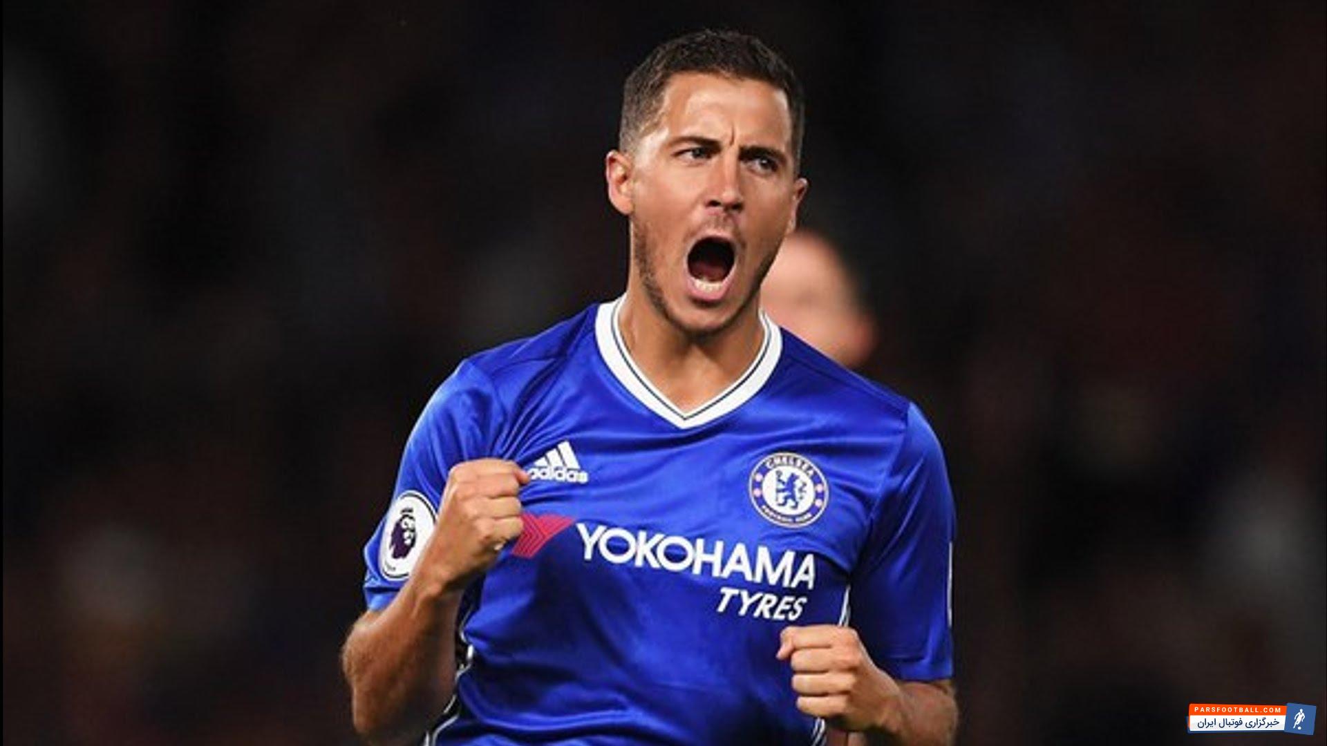 هازارد ؛ 10 حرکت انفرادی از ادن هازارد ستاره تیم فوبتال چلسی انگلیس