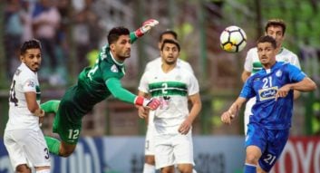 رشید مظاهری تیم استقلال - باشگاه ذوب آهن - نادر جعفری حامد مومنی