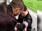 حرکت شایسته و زیبای کاپیتان بونوچی با هوادار سندروم داون