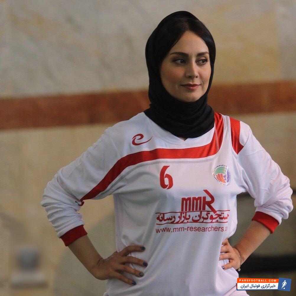 مریم خدارحمی ؛ تصویری از مریم خدارحمی هنرپیشه معروف با لباس ورزشی