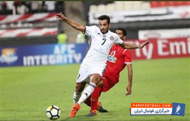 الجزیره امارات - علی مبخوت - تیم فوتبال الجزیره