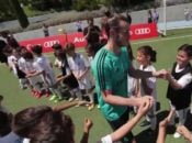 بازیدید بازیکنان رئال مادرید از آکادمی این تیم