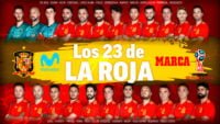 فهرست نهایی تیم ملی اسپانیا برای جام جهانی