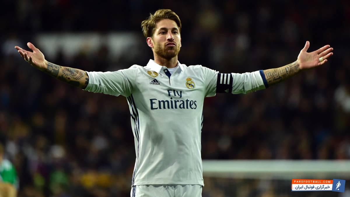 راموس ؛ تصویری از انگشتر خاس سرخیو راموس کاپیتان رئال مادرید در جشن قهرمانی