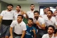 خوشحالی بازیکنان تیم ملی پس از قهرمانی رئال مادرید در لیگ قهرمانان اروپا