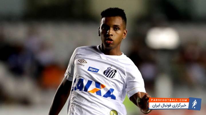 جواب منفی سانتوس به پیشنهاد بارسلونا برای رودریگو