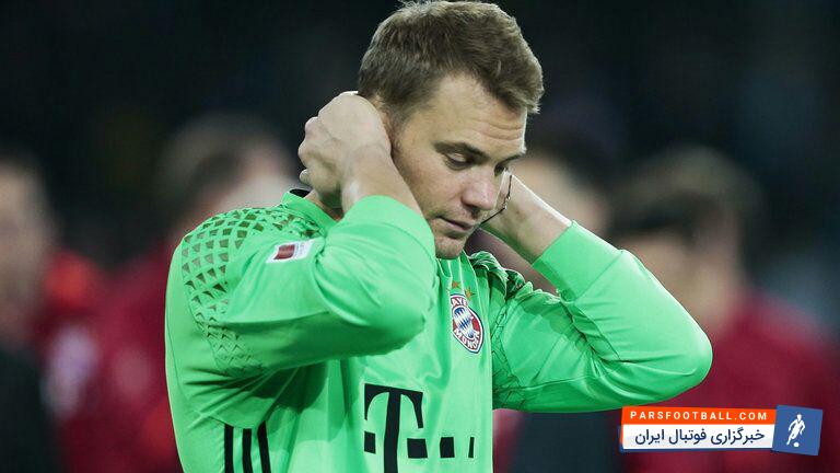 نویر دروازه بان اول تیم ملی فوتبال آلمان تاریخ دقیقی برای بازگشت از مصدومیت ندارد