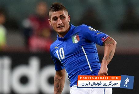 وراتی به دلیل عمل جراحی در فهرست تیم فوتبال ایتالیا قرار نگرفته است