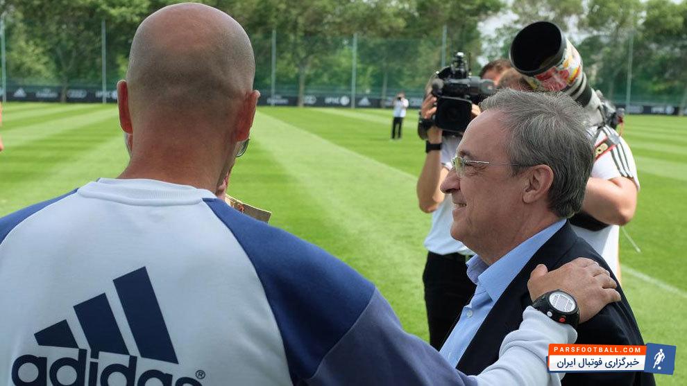 زیدان به دلیل اختلاف با سیاست های نقل و انتقالاتی پرز از جمع کهکشانی ها جدا شد